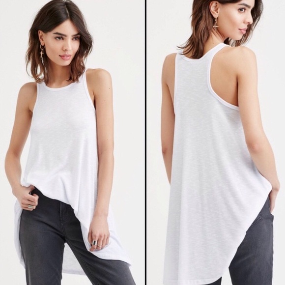 Free People Beach white mini tank dress NWT - Picture 6 of 8